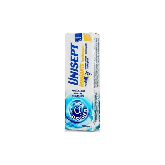 Intermed Unisept Implants Toothpaste for Everyday Use 100ml