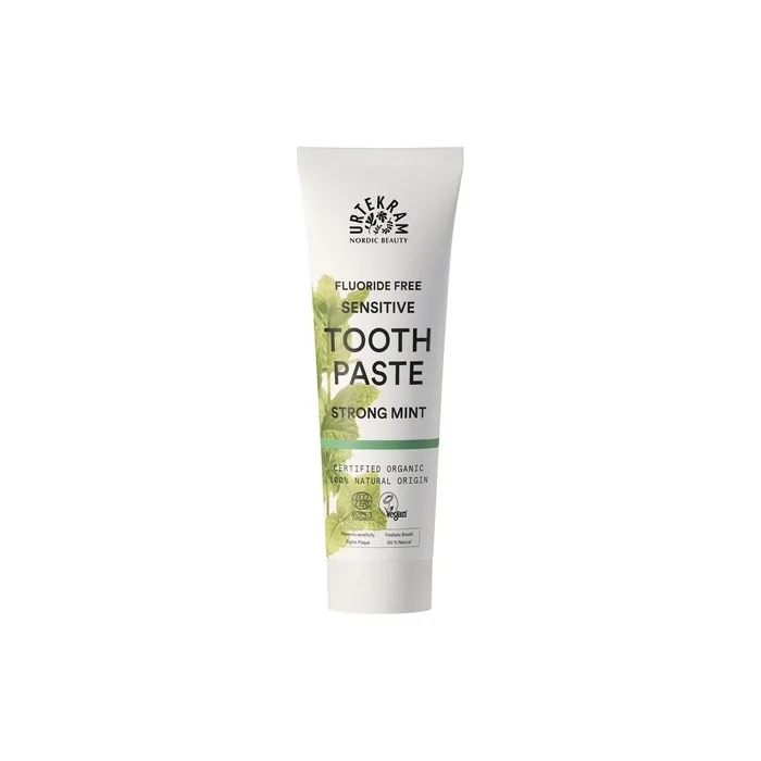 Urtekram Strong Mint Toothpaste Sensitive 75ml