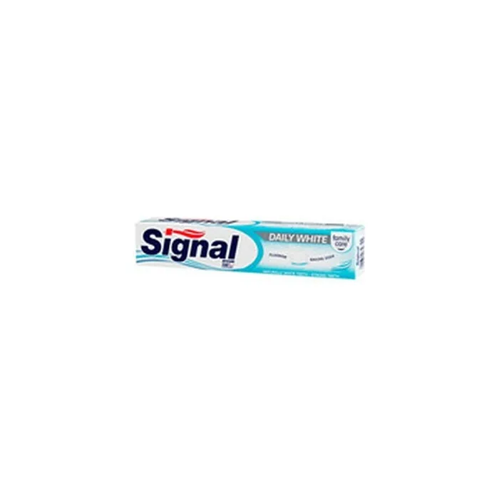 Signal Toothpaste With Whitening Effect Family Daily White 125 Ml