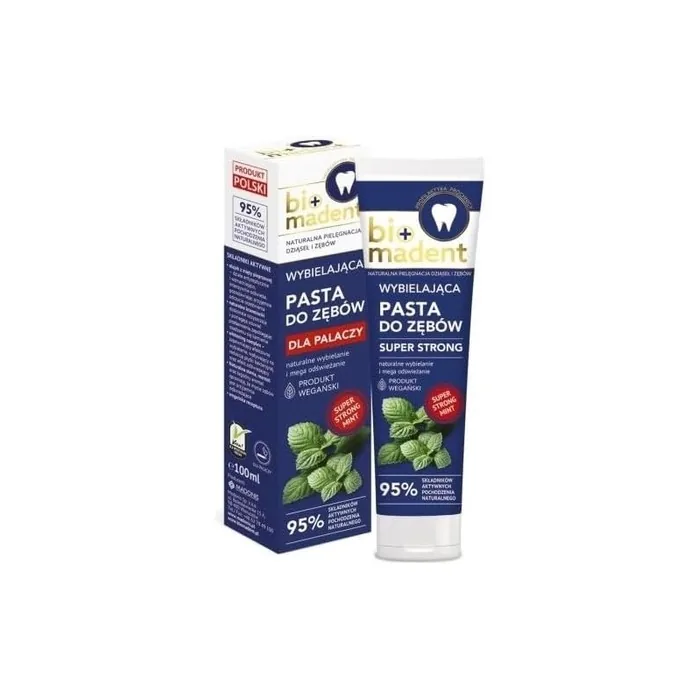 Bio Madent Whitening Toothpaste for Smokers Super Strong 100ml