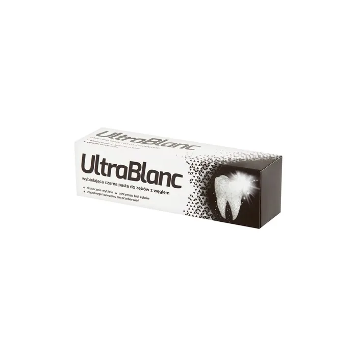 Ultrablanc Whitening Black Toothpaste With Activated Charcoal 75ml
