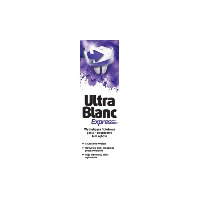 Ultrablanc Express Whitening Violet Toothpaste Prevents Discolorations 75ml