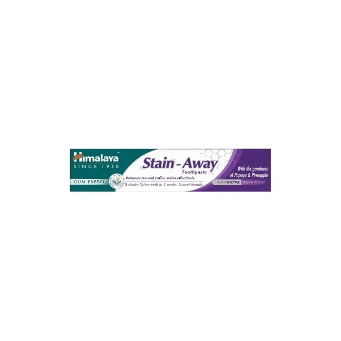 Himalaya Stain-Away Toothpaste For Teeth Against Discoloration 75ml