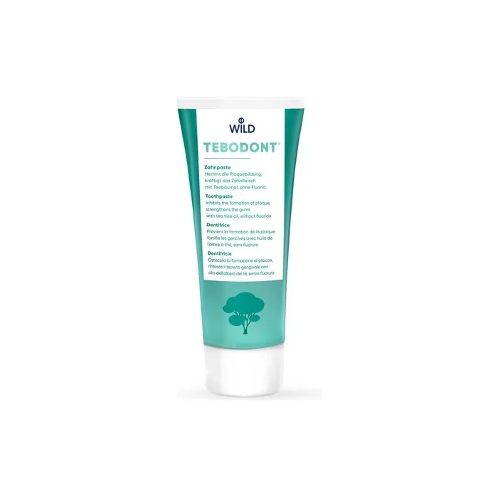 Tebodont Toothpaste 75ml Without Fluoride