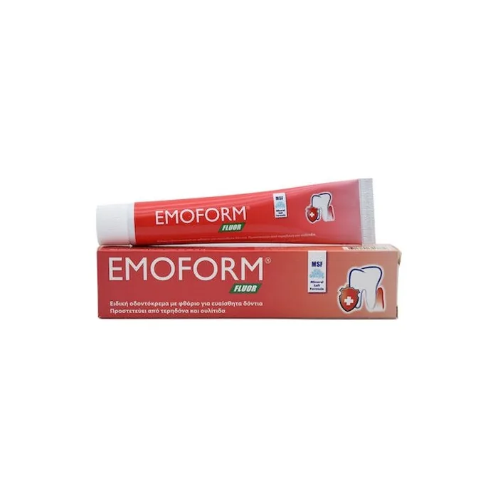 Emoform Fluor Swiss Toothpaste Against Tooth Decay 50ml