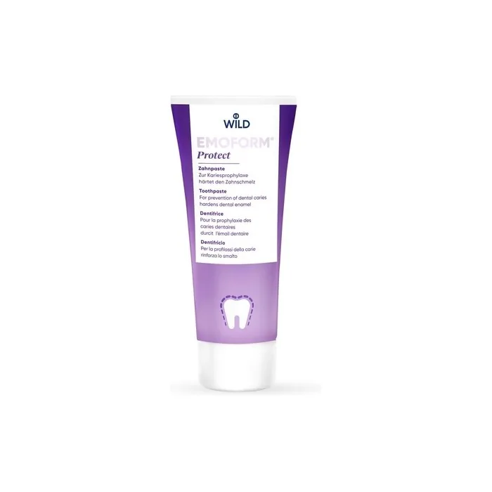 Emoform Protect Toothpaste Anti-Caries Protection with Special Formula Nsx