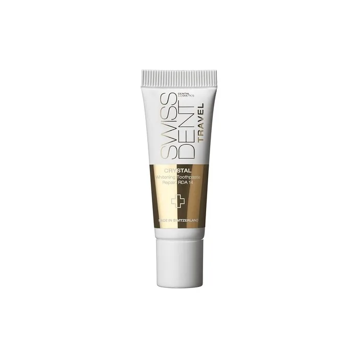SWISSDENT Crystal Toothpaste 10ml Travel Size Whitening Toothpaste
