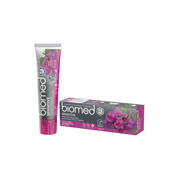 Biomed Sensitive 98% Natural Toothpaste Sensitivity & Enamel Strengthening 100g