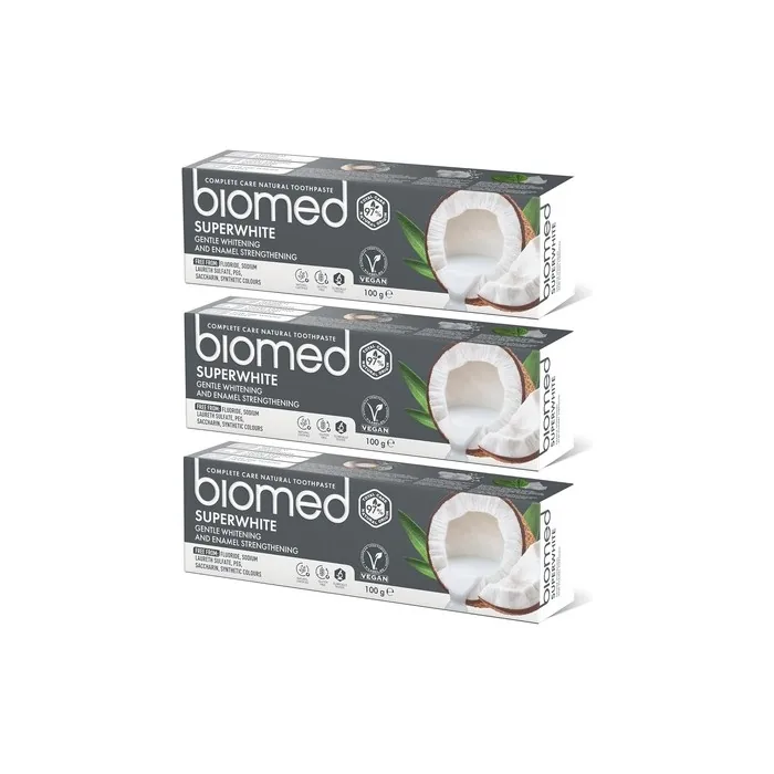 Biomed Superwhite 97 Natural Whitening Toothpaste Enamel Strengthening