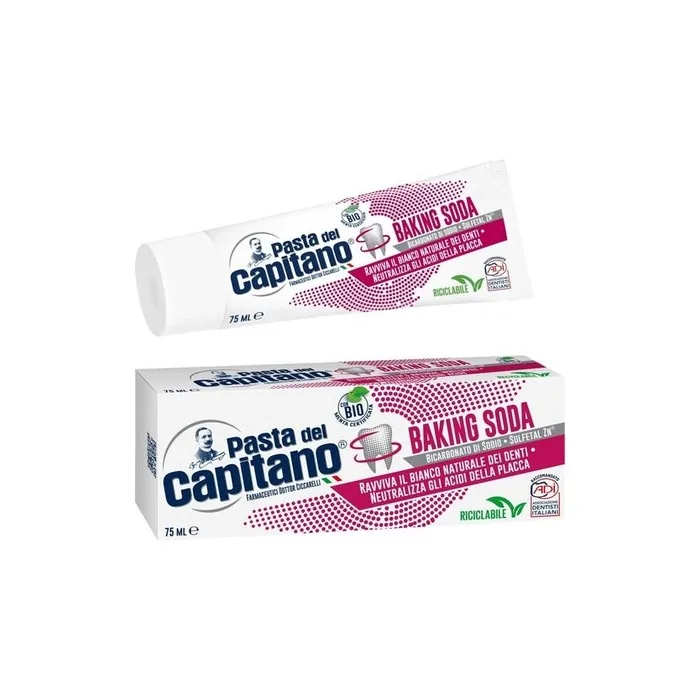 Baking Soda toothpaste 75 ml 100% RECYCLABLE
