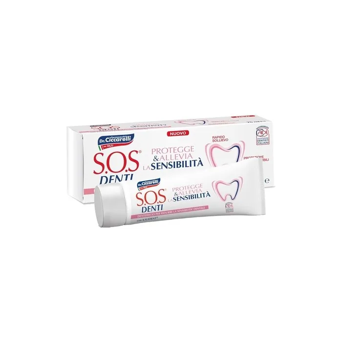 S.O.S Denti Toothpaste for Sensitive Teeth 75ml