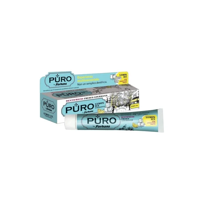 Puro Lemon Ice Toothpaste Fresh Gel Toothpaste 117ml Lemon And Mint