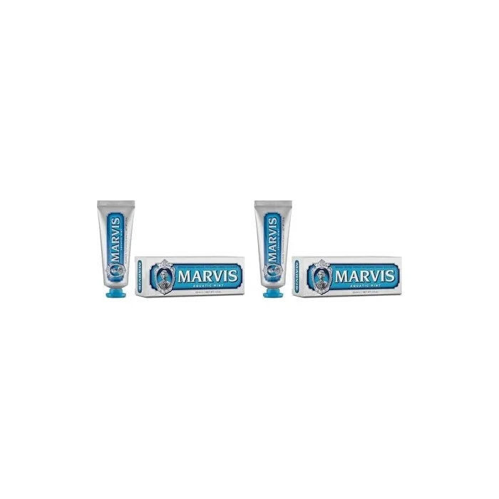 Marvis Aquatic Mint Travel Size Toothpaste 25ml - Sensational Flavored