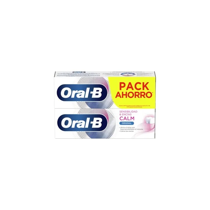 Oralb Oralb Sensitivity Gum Calm Original Toothpaste 2x75ml