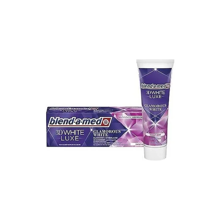 Blend-A-Med 3D White Luxe Glamorous White Whitening Toothpaste 75ml