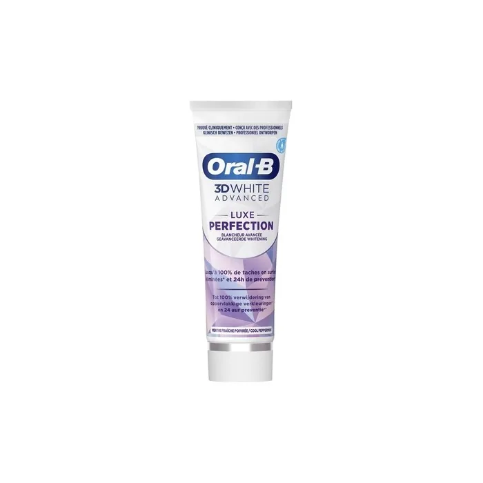Oral B 3D White Advanced Luxe Perfection Whitening Toothpaste 75ml