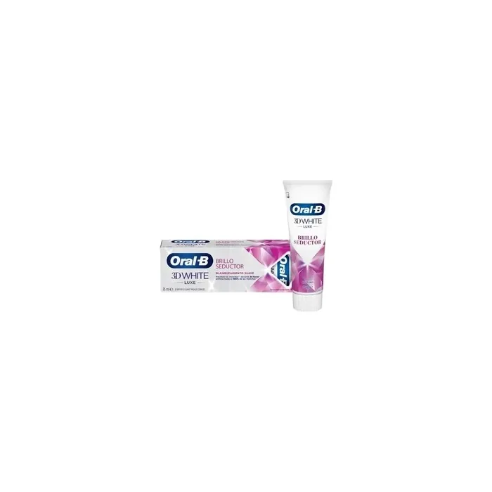 Oralb 3d White Luxe Toothpaste Seductive Shine 75ml