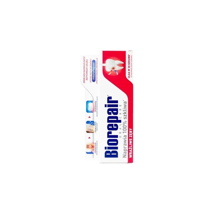 Biorepair Fast Sensitive Repair Toothpaste 75ml - Fluoride Free