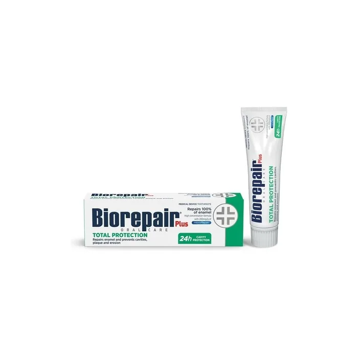 Biorepair Plus Total Protection Toothpaste 200mg Microrepair Fluoride Free