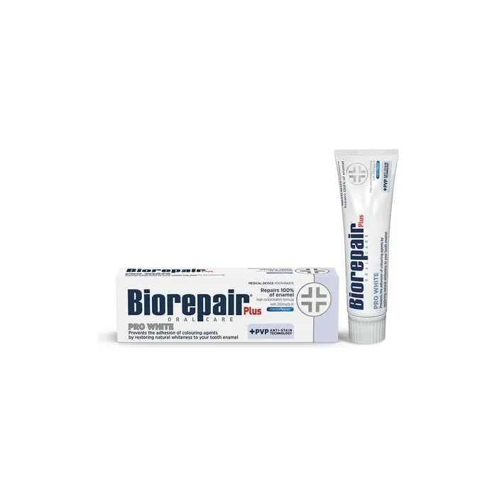 Biorepair Pro White Fluoride-Free Toothpaste with Microrepair Hydroxyapatite