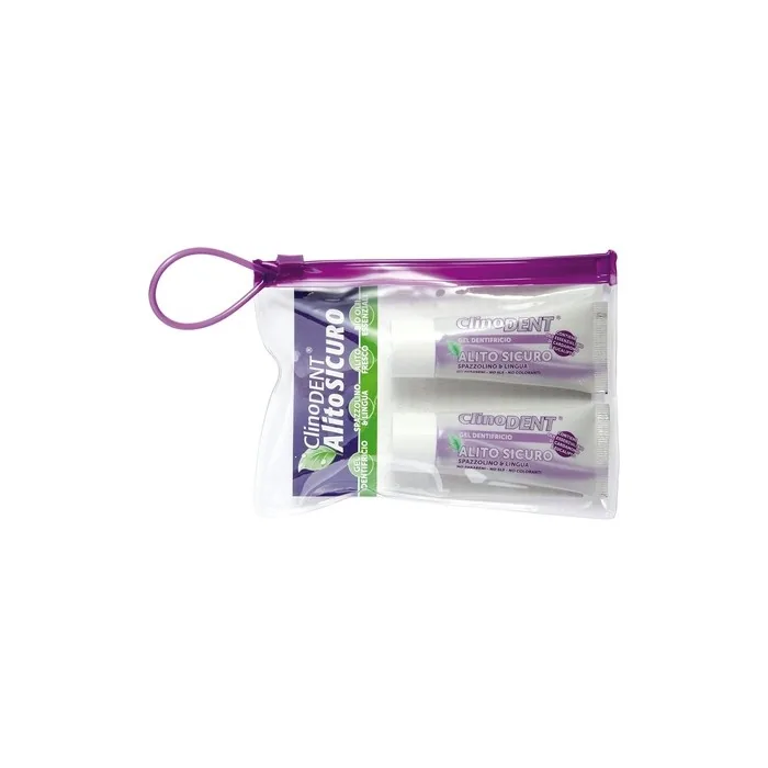 Fimo Clinodent Gel Toothpaste Safe Breath 20ml - Pack of 2