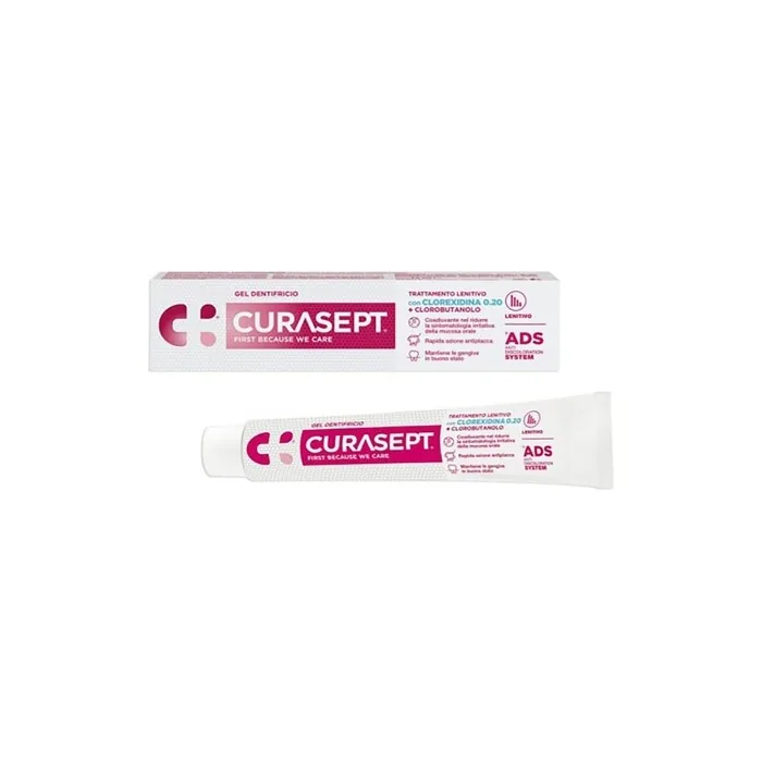 Curasept ADS Soothing Treatment Chlorhexidine 0.20% Toothpaste Gel 75ml