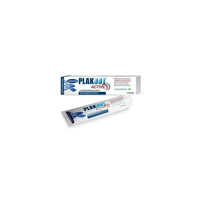 Polifarma Benessere Plak Out Active Toothpaste With Chlorhexidine 75 Ml