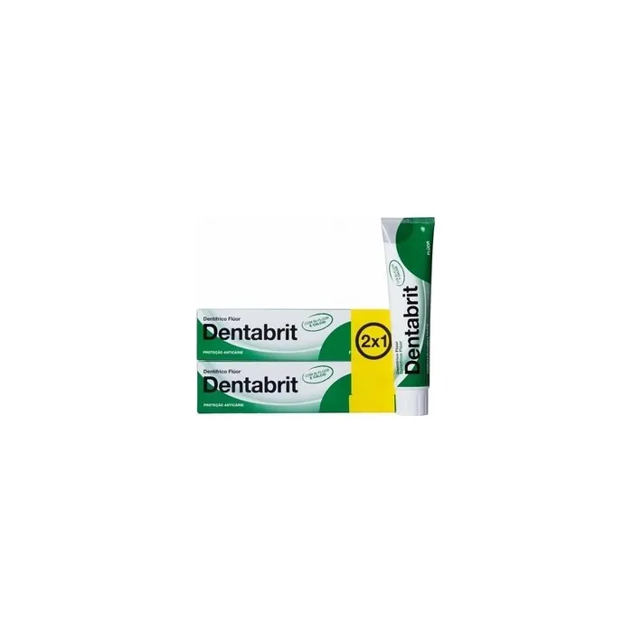 Dentabrit Dentabrit Fluorine Toothpastes Pack Duo