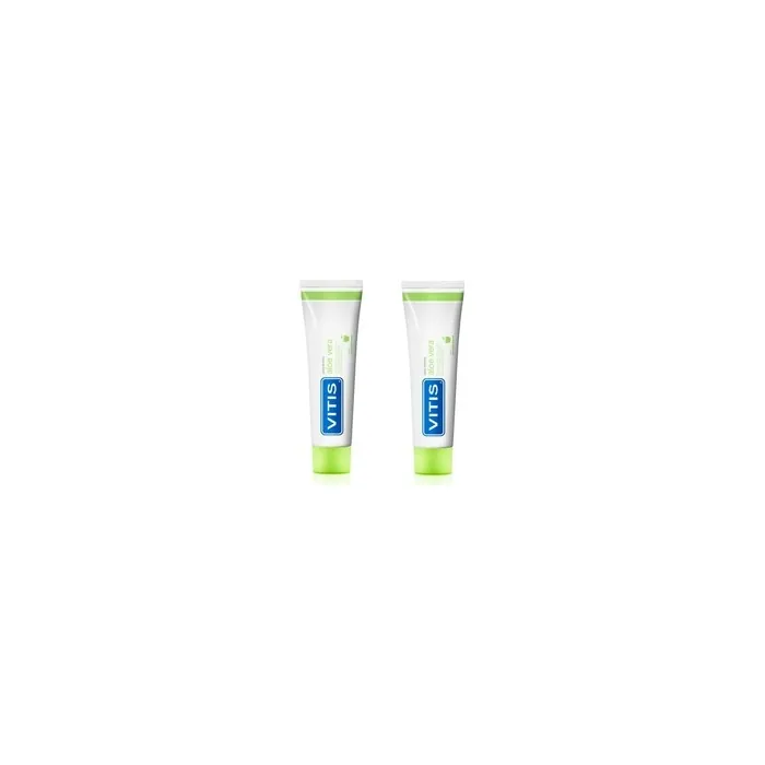 Vitis Vitis Duplo Aloe Vera Toothpaste Apple Flavor 2x150ml 75ml Free