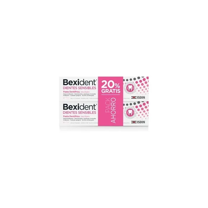 Isdin Isdin Duo Bexident Teeth Sensi Paste 2 X 75 Ml