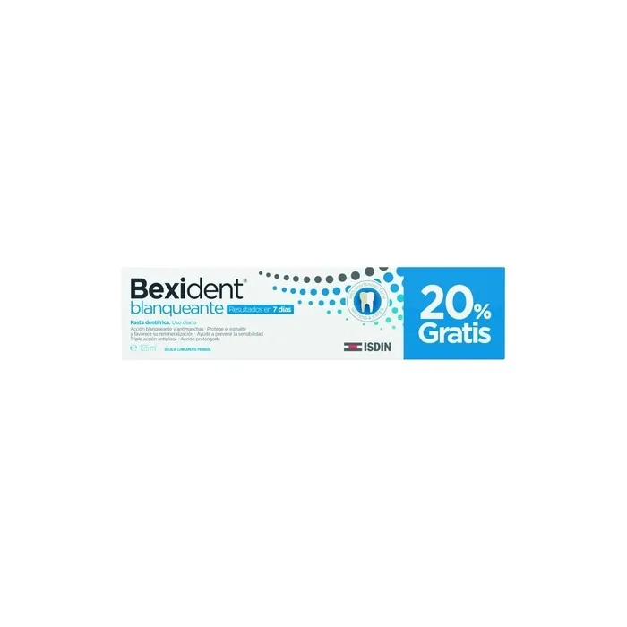Isdin Bexident Whitening Toothpaste with Whitening and Anti-Stain Action