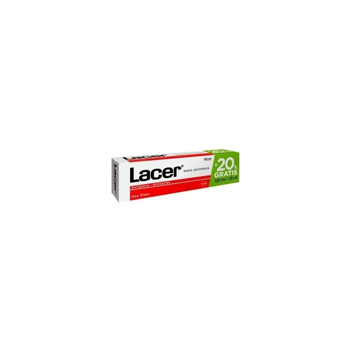 Lacer Lacer Toothpaste 125 25ml Free