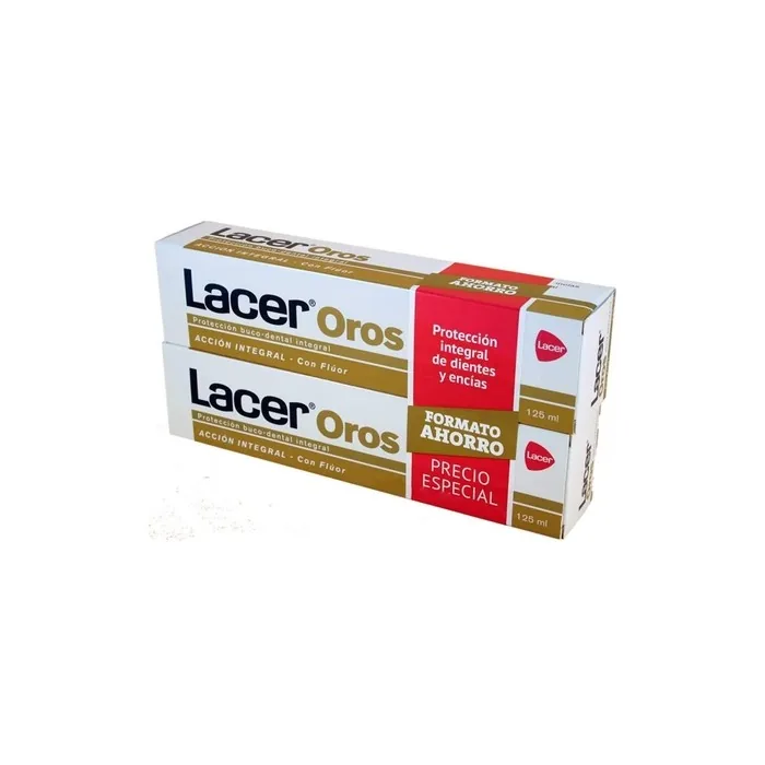 Lacer Golds Toothpaste Integral Action 125ml - Pack of 2