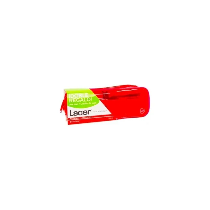 Lacer Lacer Toothpaste 125ml Travel Toothbrush Gift