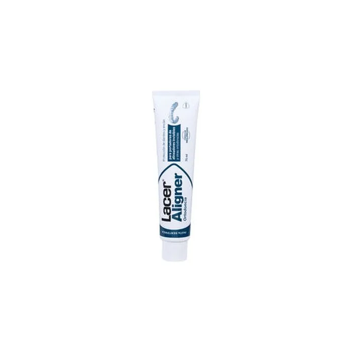 Lacer Aligner Toothpaste 75ml - Mint Flavor for Orthodontic Care