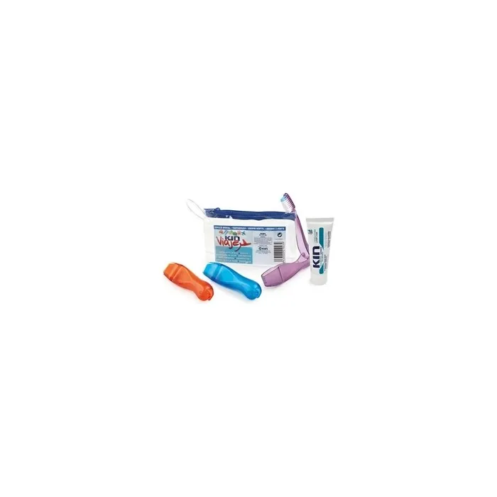Kin Kin Travel Toothbrush Toothpaste 25ml