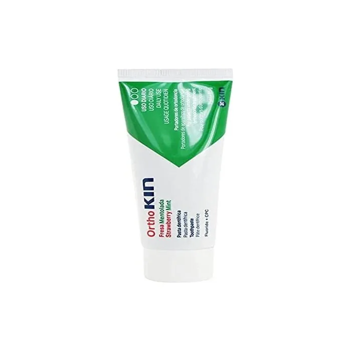Ortho Kin Toothpaste 75ml for Orthodontic Braces Alcohol-Free