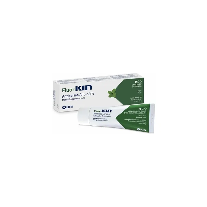 Kin Fluoride Toothpaste For Tooth Decay Prevention 75ml Mint