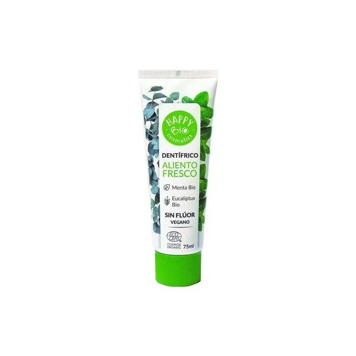 Happy Bio Cosmetics Organic Eucalyptus Toothpaste For Fresh Breath