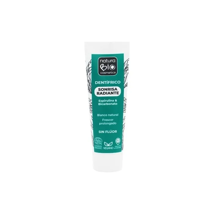 Naturabio Cosmetics Fluoridefree Toothpaste Radiant Smile With White Teeth