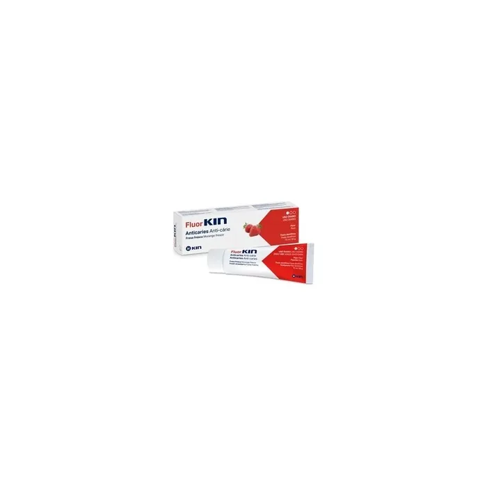 Kin Fluorkin Anticaries Strawberry Paste 75ml