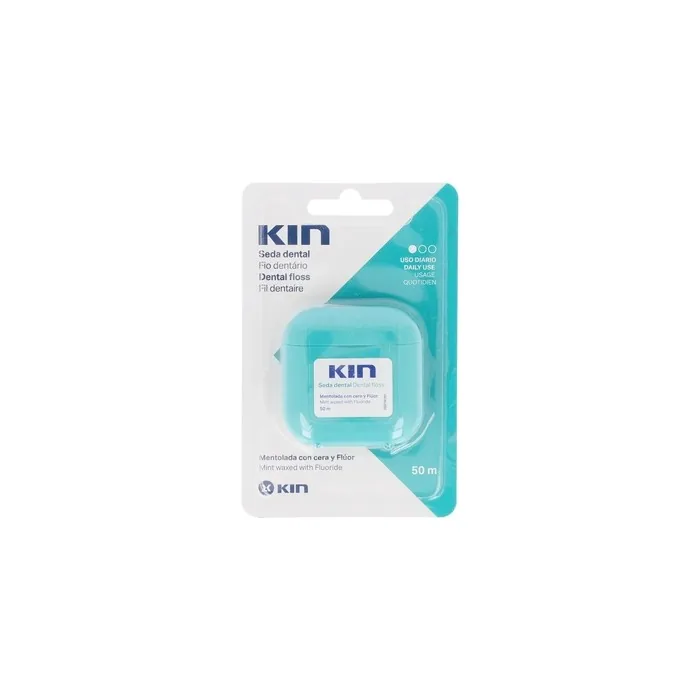 Kin Kin Floss With Fluoride Mint 50ml Unisex