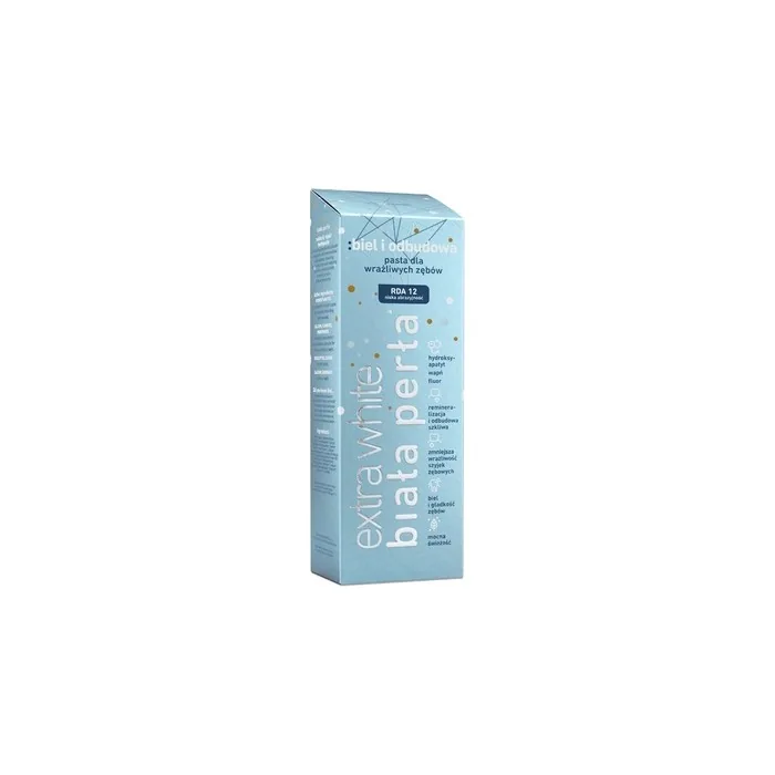 Biaa Pera Extra White Whitening And Reconstruction Toothpaste For Sensitive Teeth 75ml