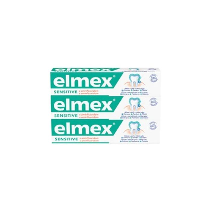 Elmex Sensitive Professional Toothpaste 3 X 75 Ml