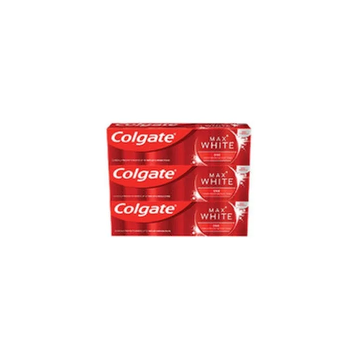 Colgate Max White One Toothpaste Set Whitening Toothpaste 3 X 75 Ml