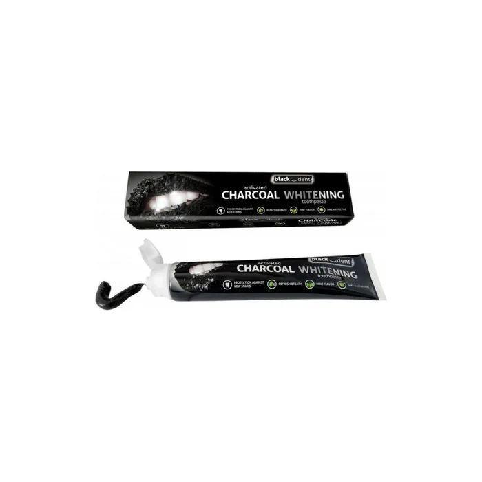 MATTES Black Dent Activated Charcoal Whitening Toothpaste 75ml