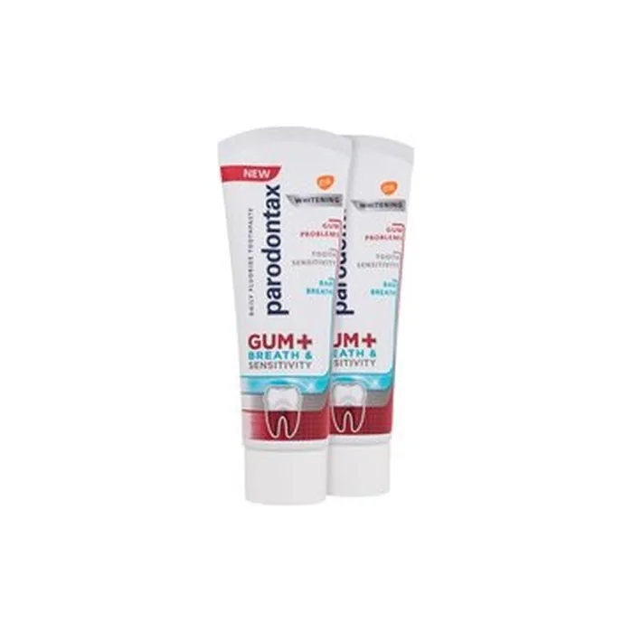Parodontax Gum Breath Sensitivity Whitening Duo Toothpaste