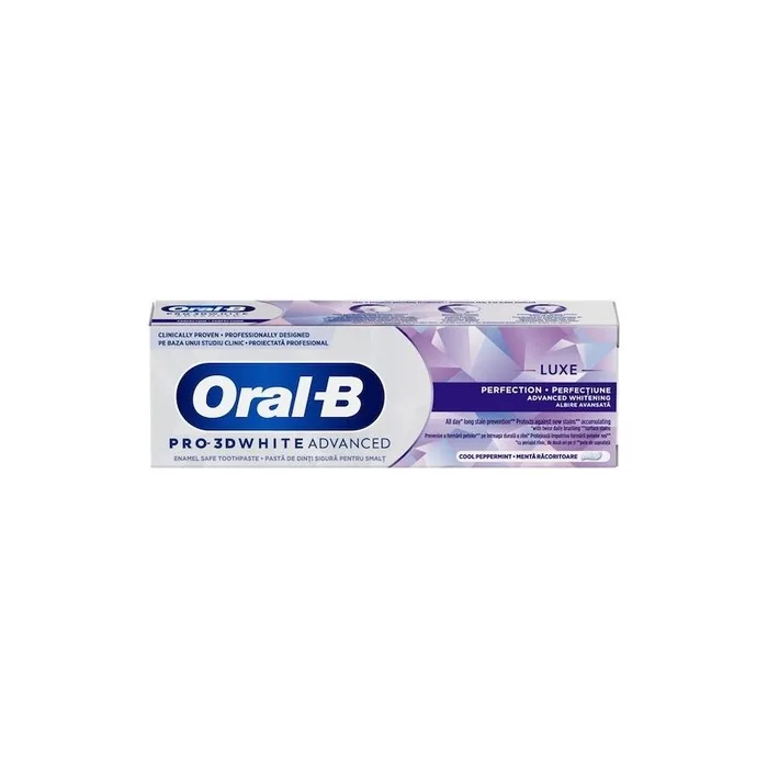 Oral B 3d White Luxe Perfection - 75 Ml