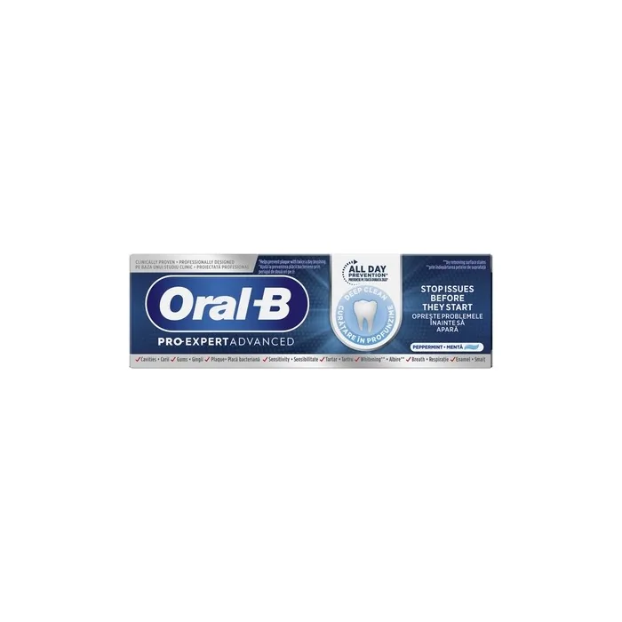 Oral-B Pro-Expert Advanced Science Deep Clean Toothpaste 75ml