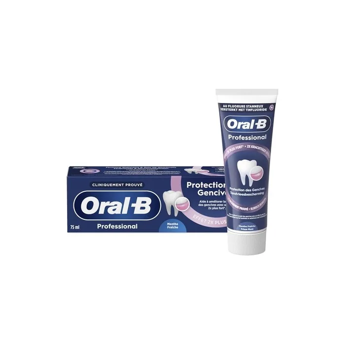 Oral-B Professional Gum Protection Toothpaste Fresh Mint